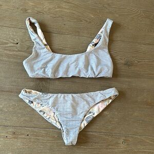 RVCA reversible bikini set